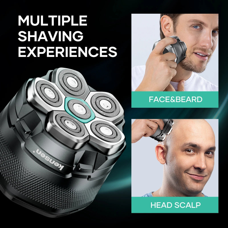 6D Magnetic Razor Head : Waterproof Stainless Steel Replacement Blade - Mag & Doudy