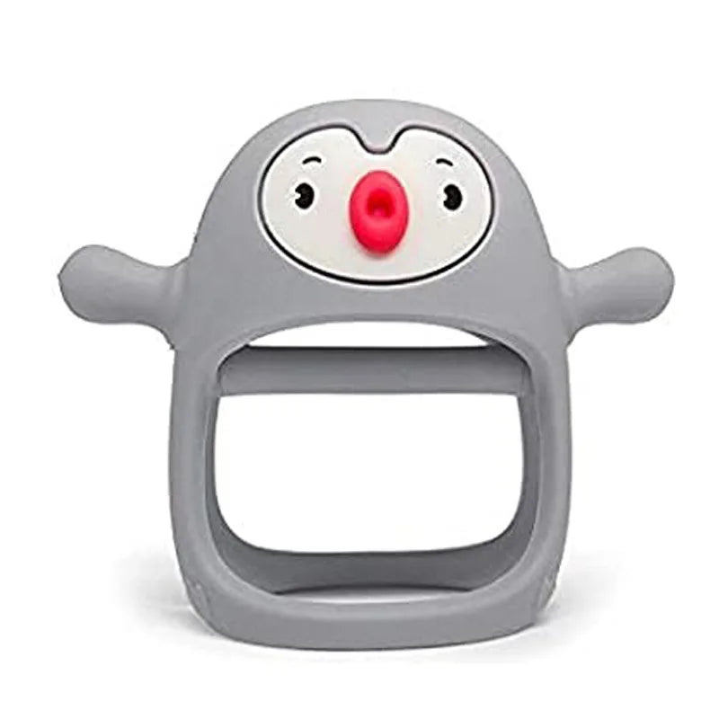 Gray baby teether