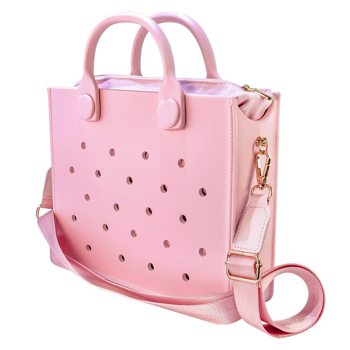 AquaCharm EVA Tote: Fashionable Waterproof Beach Bag - Mag & Doudy