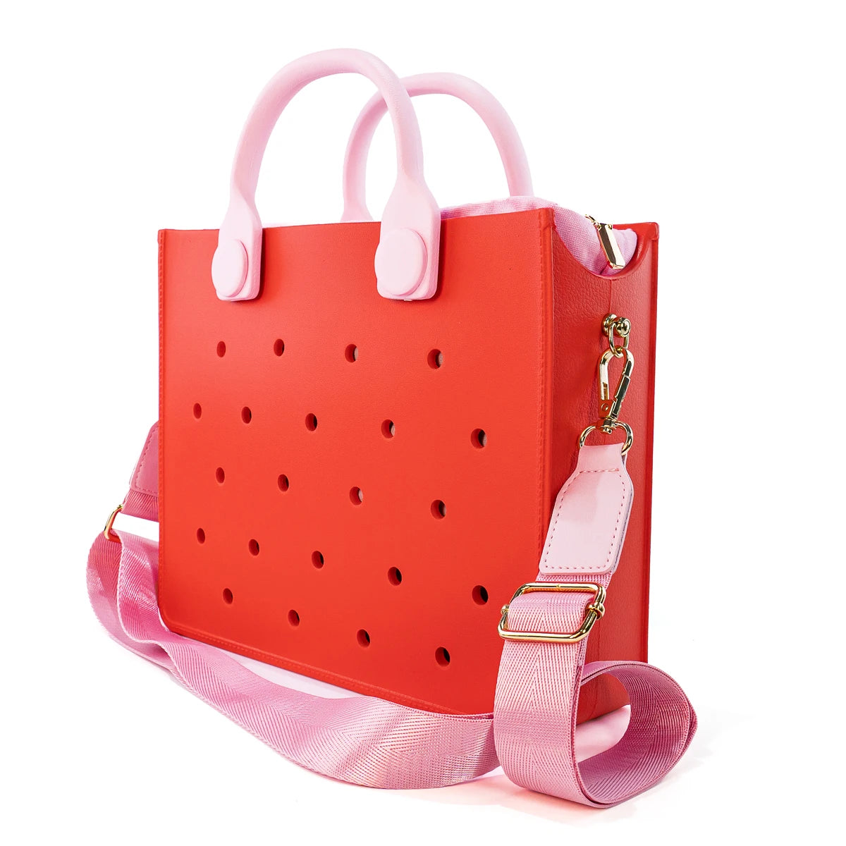 AquaCharm EVA Tote: Fashionable Waterproof Beach Bag - Mag & Doudy
