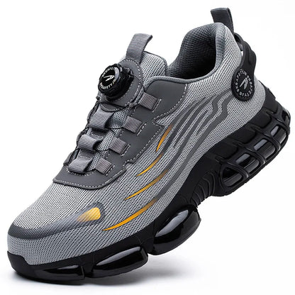 SafeStep Rotating Safety Shoes: IronFlex Security Work Sneakers - Mag & Doudy