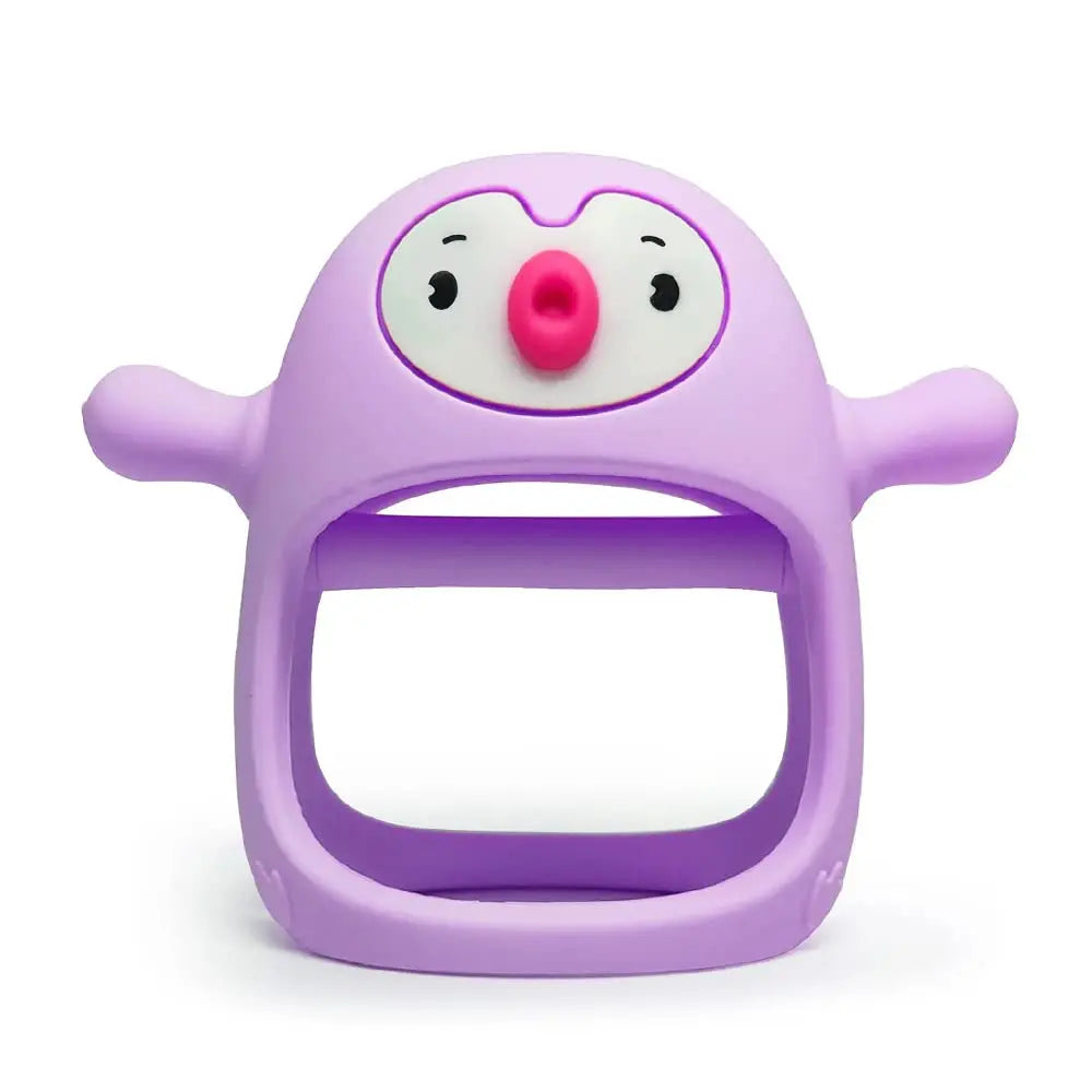 Purple baby teether