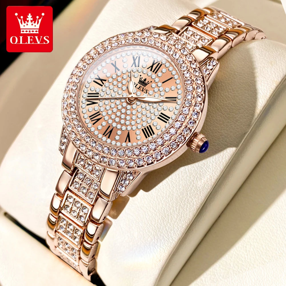 Fashion diamond watch for women