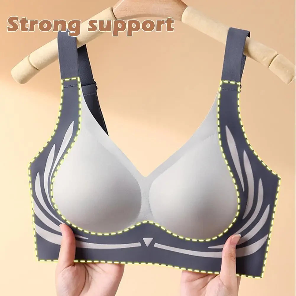 Anti-Sag Wireless Bra : Push-Up Bra - Mag & Doudy