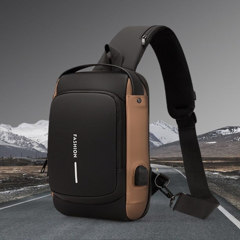 Adjustable strap sling bag