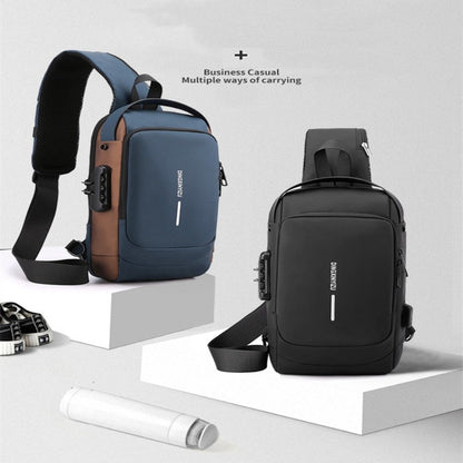 Multi-compartment sling bag