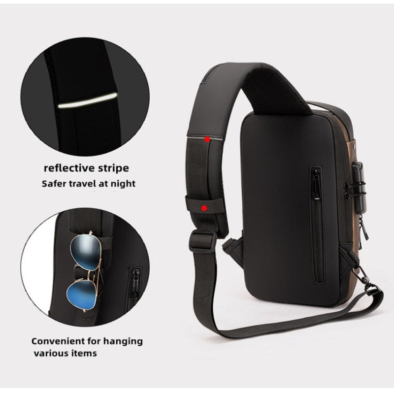 Compact everyday sling bag