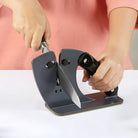 SharpEdge Pro System professional kitchen knife sharpener with precision sharpening stones