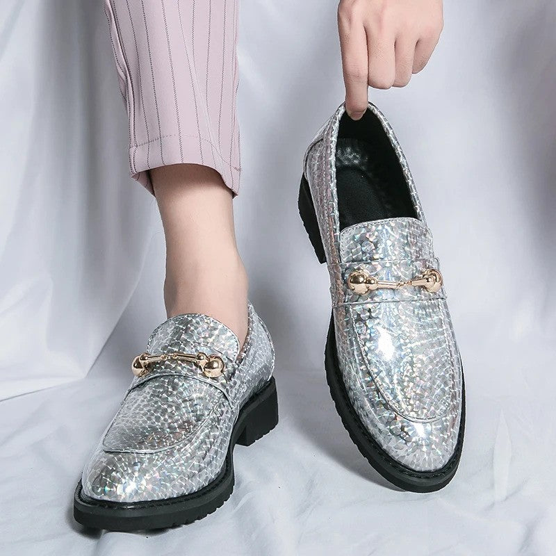 Anti-slip ShineLoafers sole design