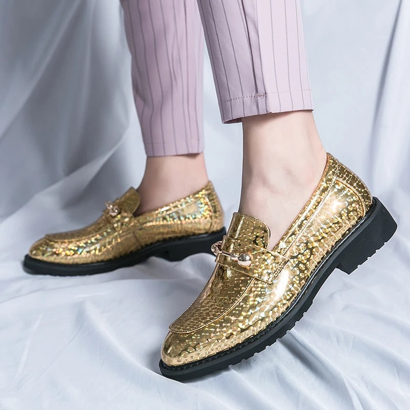 Anti-slip ShineLoafers sole design