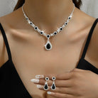 Shimmering fashion jewelry set for special occasions