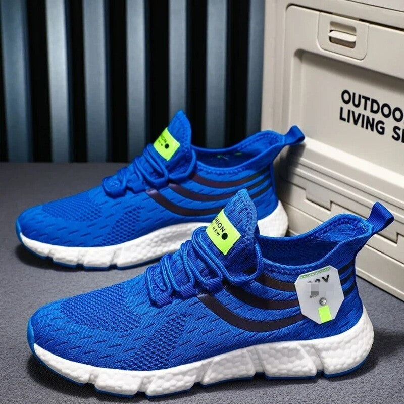 cushioned sport sneakers
