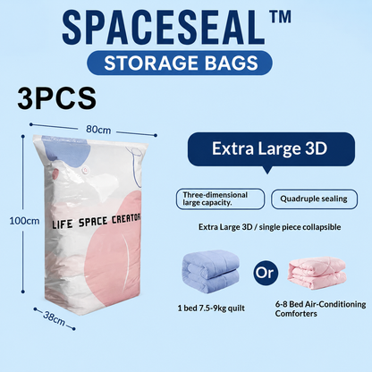 Compression storage bags