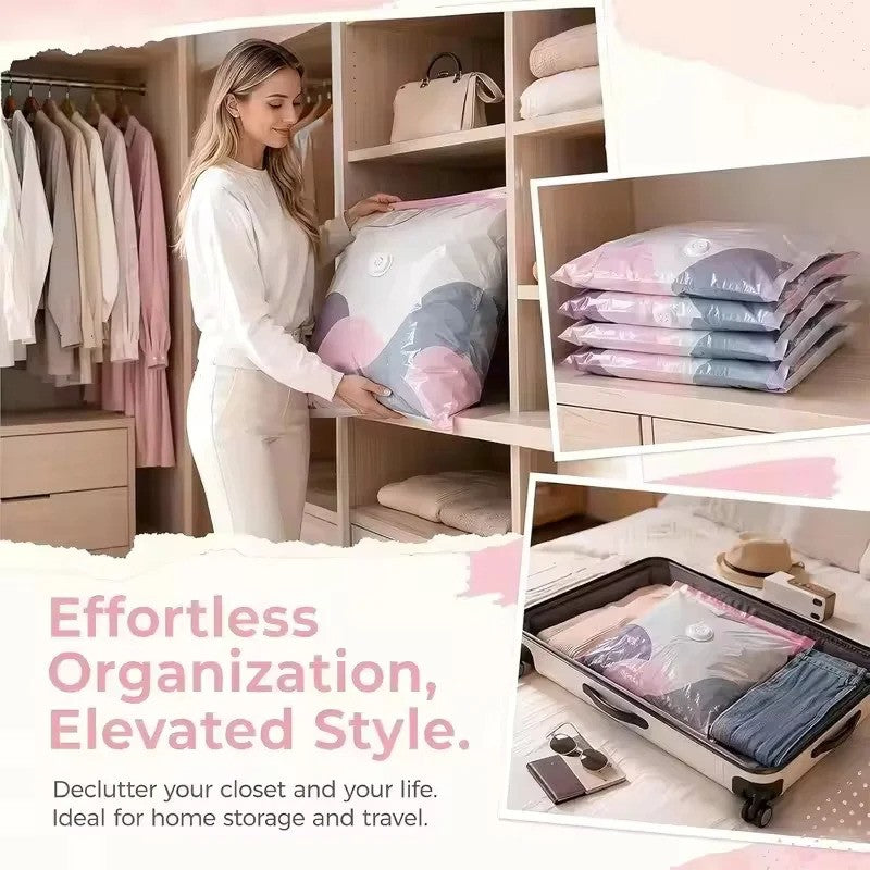 Closet organization bags