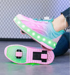 LED wheels sneakers