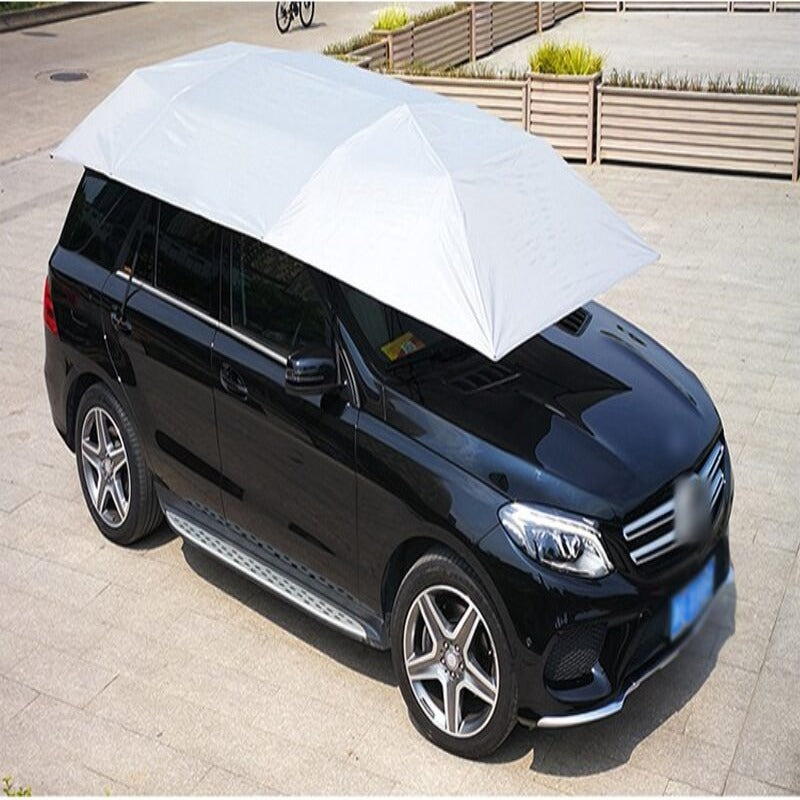 SunSnowGuard Car Umbrella : Versatile, Weather-Resistant Protection - Mag & Doudy