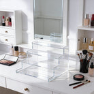 cosmetic organizer shelf