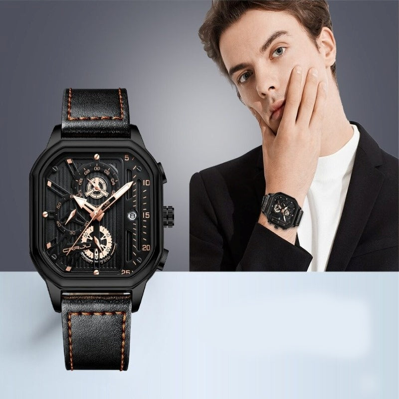 Elegant gold watch for men - Mag & Doudy