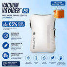 portable vacuum storage backpack