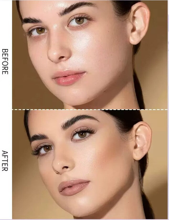 Violet cream contour