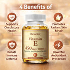 Vitamin E supplement bottle