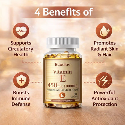High potency vitamin E 450mg