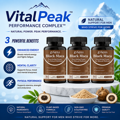 men’s wellness and vitality supplement