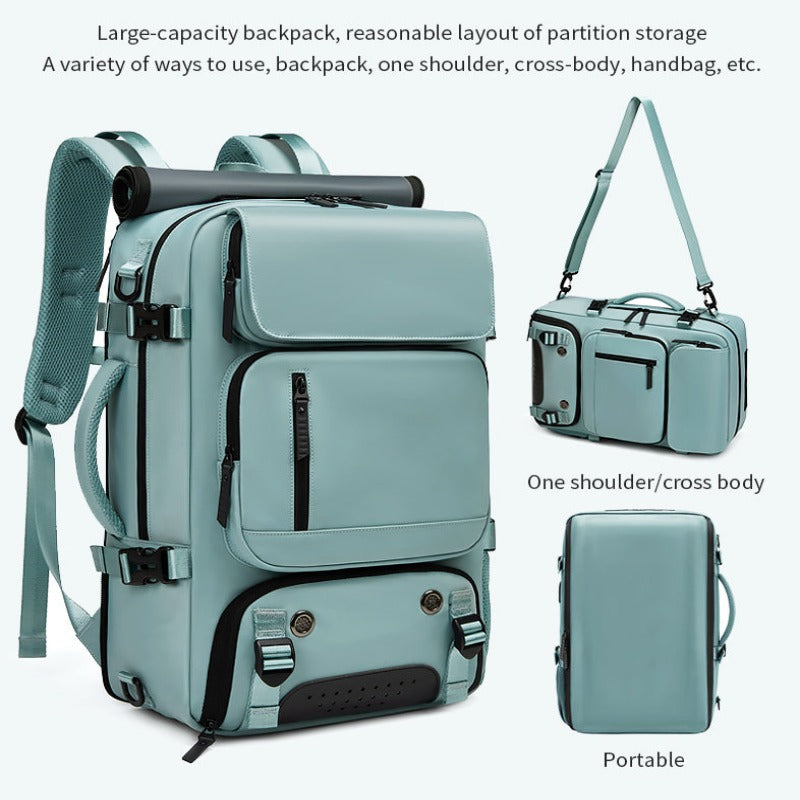 Anti-theft travel backpack