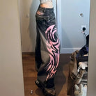 Oversized Y2K fashion pants