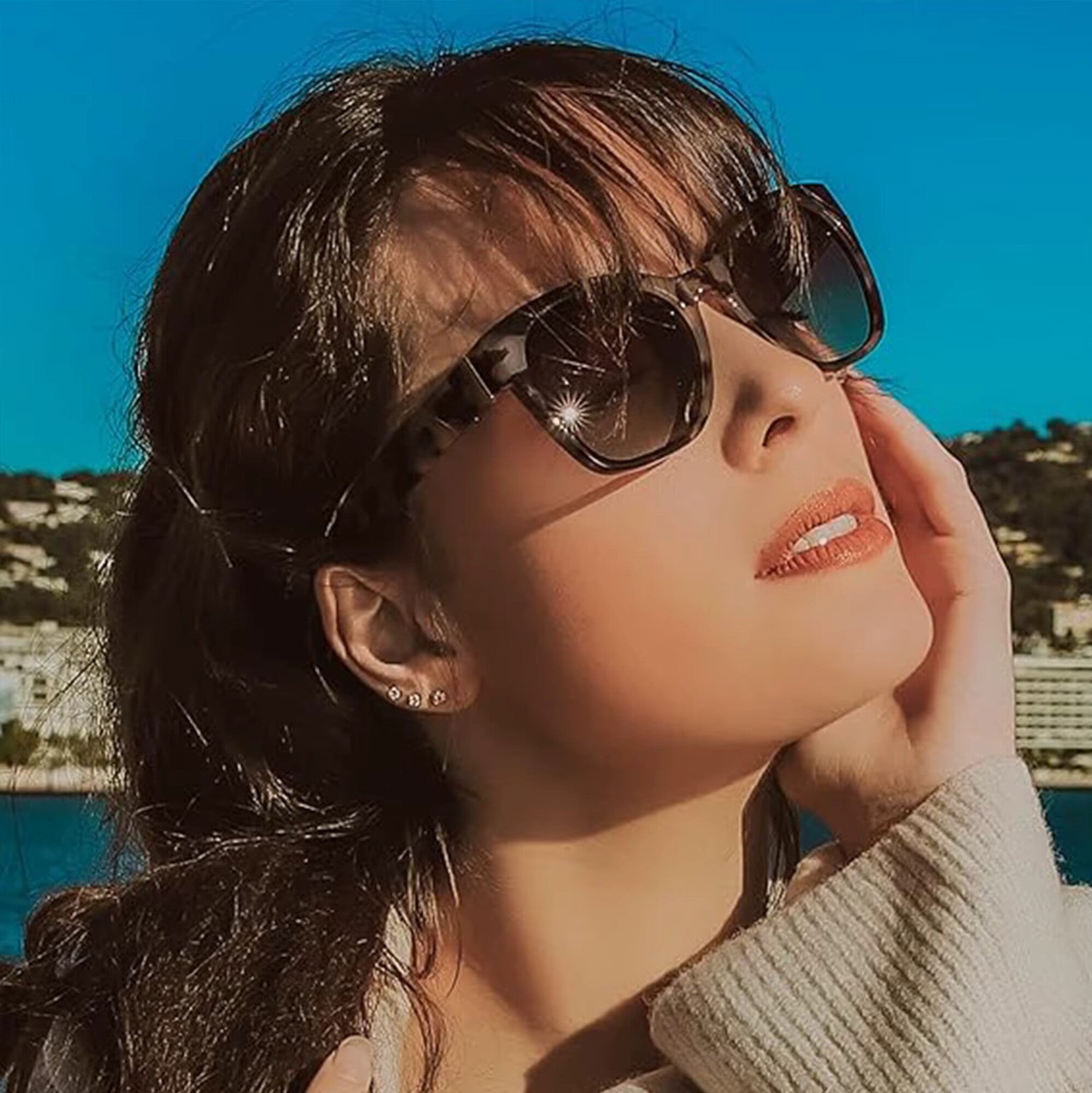 polarized cat eye frames