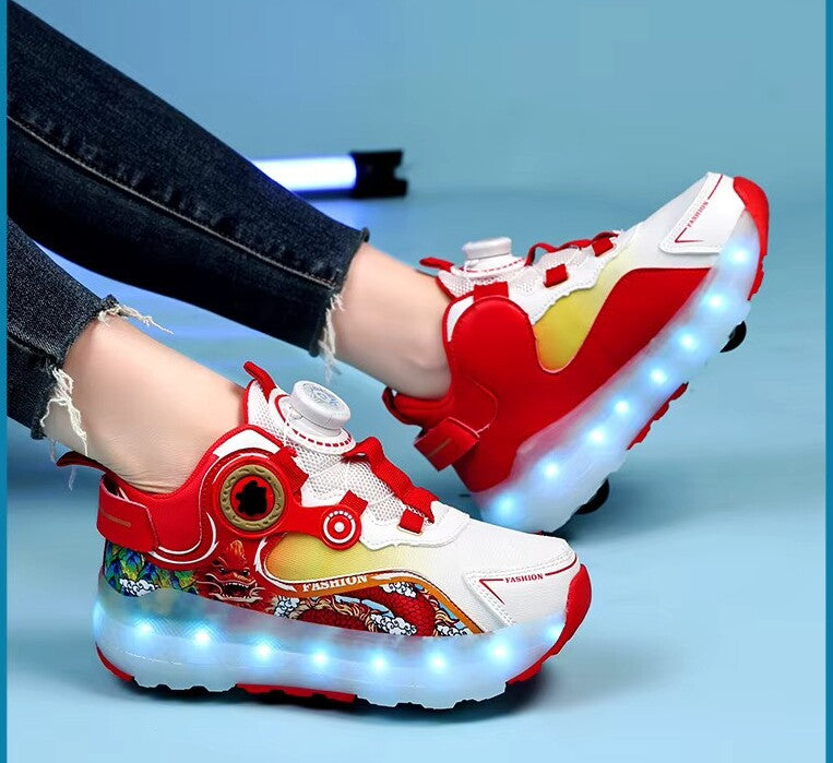 5.	USB rechargeable LED shoes