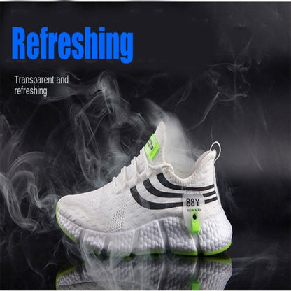 Comfort-fit running sneakers