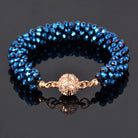 Luxe Crystalline Bead Bracelet
