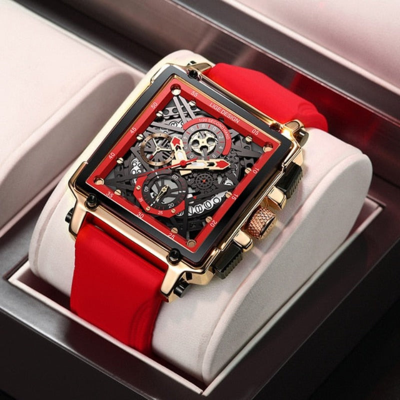 Red Flame luxury watch