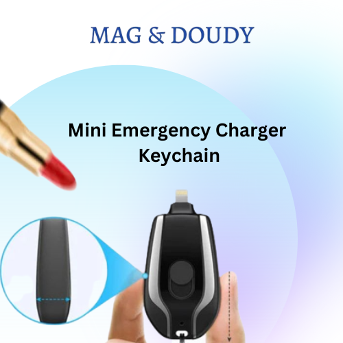 Mini Emergency Charger Keychain
