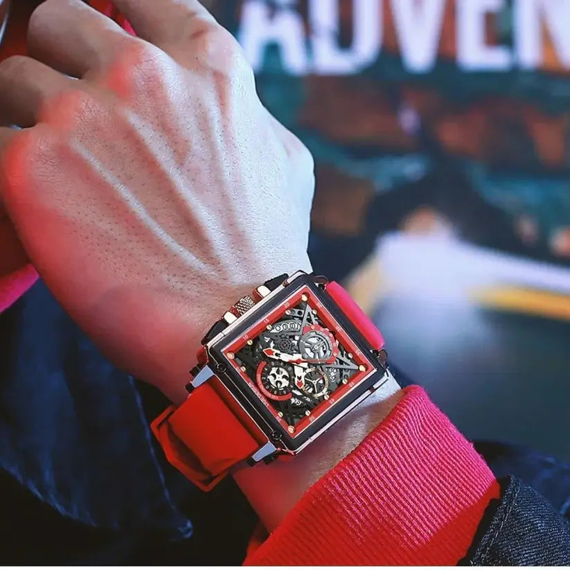 Durable metal wristwatch