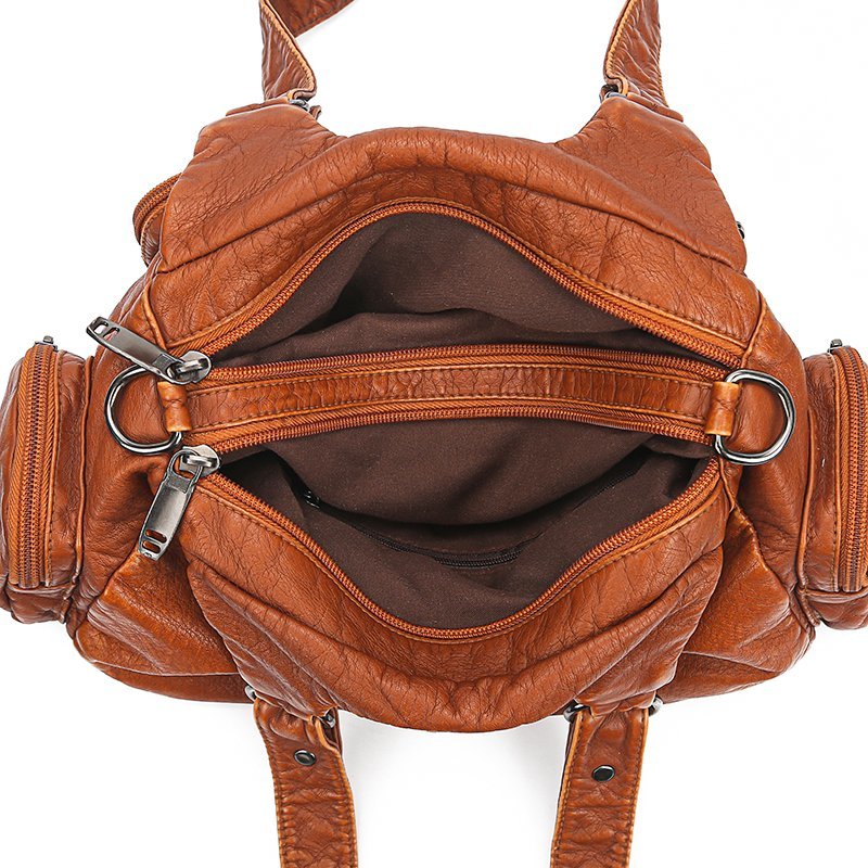 Minimalist messenger satchel- Mag & Doudy