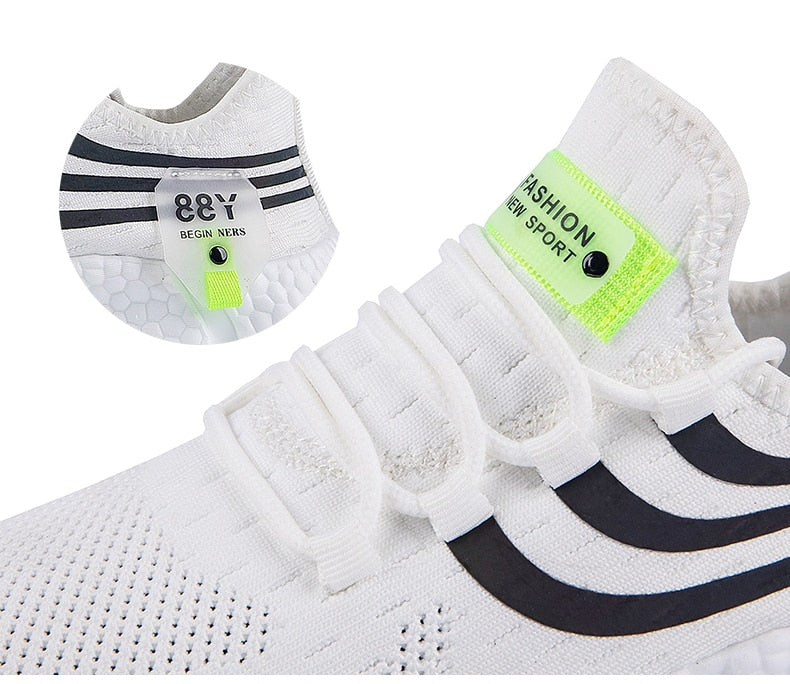Ergonomic design athletic sneakers