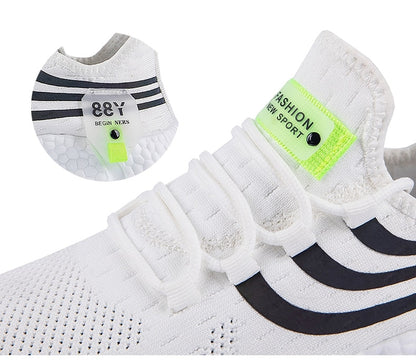 Ergonomic design athletic sneakers